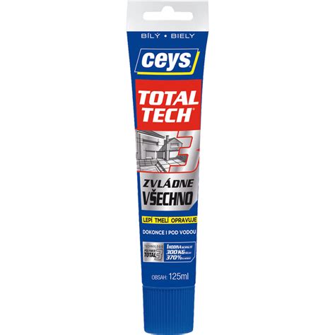 Recenze CEYS Total Tech Express bílý tuba 125 ml .